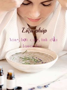 Chăm sóc da với tinh dầu Lavender