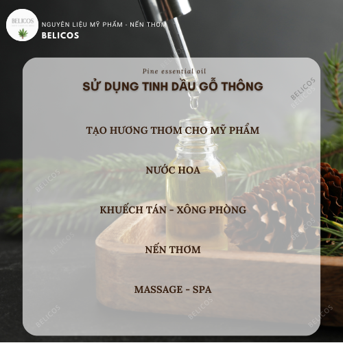 Cách sử dụng tinh dầu thông