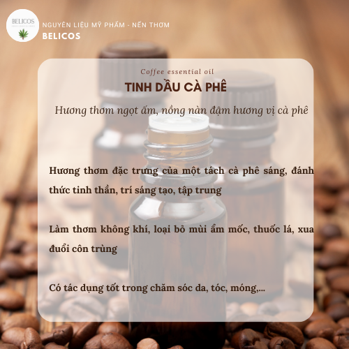 Công dụng của tinh dầu cà phê