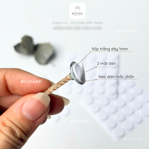 Miếng dán cố định bấc nến