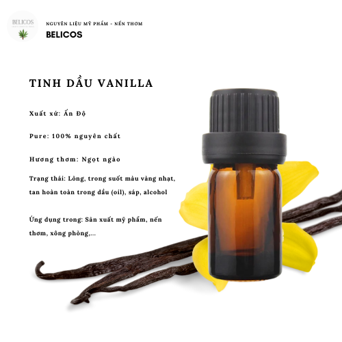 Tinh dầu Vani nguyên chất