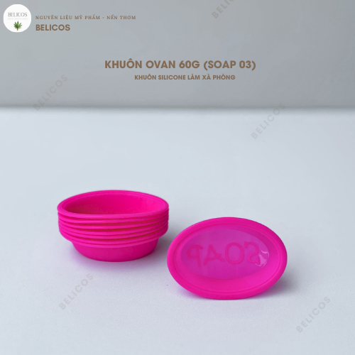 Làm xà phòng bằng khuôn silicone