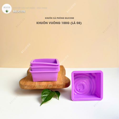 Ưu điểm của khuôn silicone hình vuông 100g