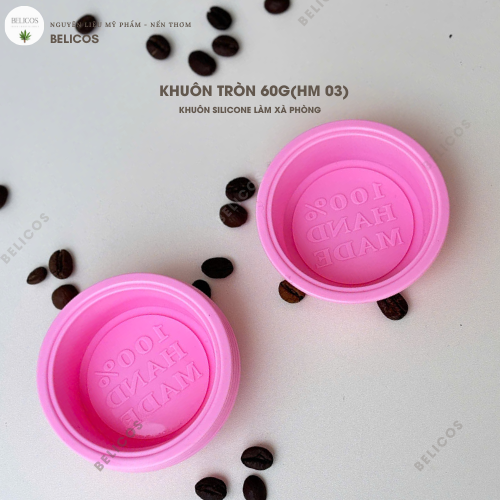 Khuôn silicone làm xà phòng handmade