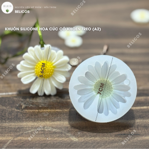 khuôn silicone hoa cúc (A2)