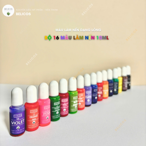 Màu làm nến dạng lỏng