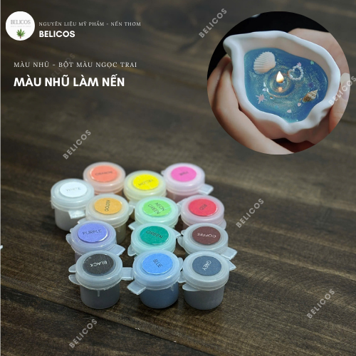 Ưu điểm của màu bột nhũ