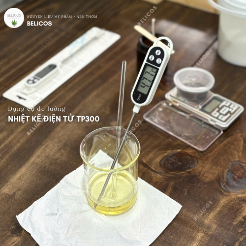 Sử dụng nhiệt kế điện tử TP300