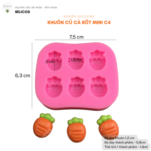 Khuôn cà rốt nhí C4