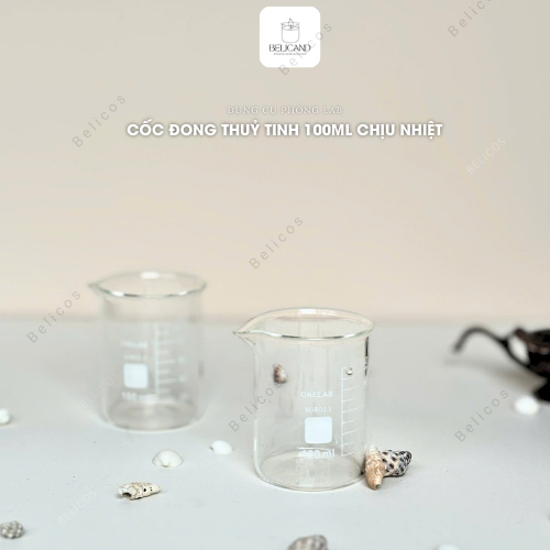 CỐC ĐONG THUỶ TINH 100ML CHỊU NHIỆT