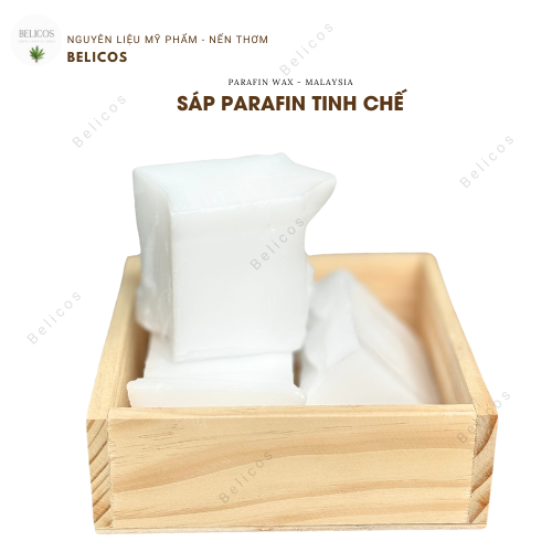 Đặc điểm của sáp parafin tinh luyện