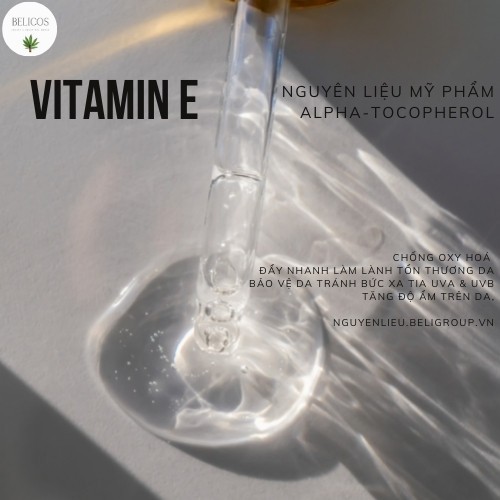 Vitamin E làm mỹ phẩm