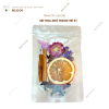 Set hoa khô trang trí nến thơm