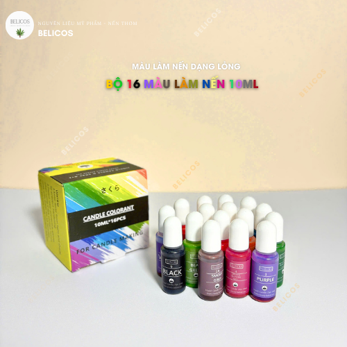 Ưu điểm của bộ màu làm nến Ưu điểm của bộ màu làm nến