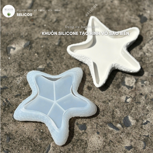 Khuôn silicone hình sao biển