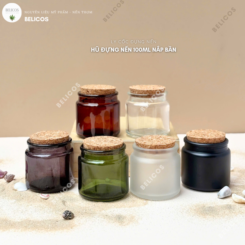 Hũ nến nắp bần Hũ nến nắp bần